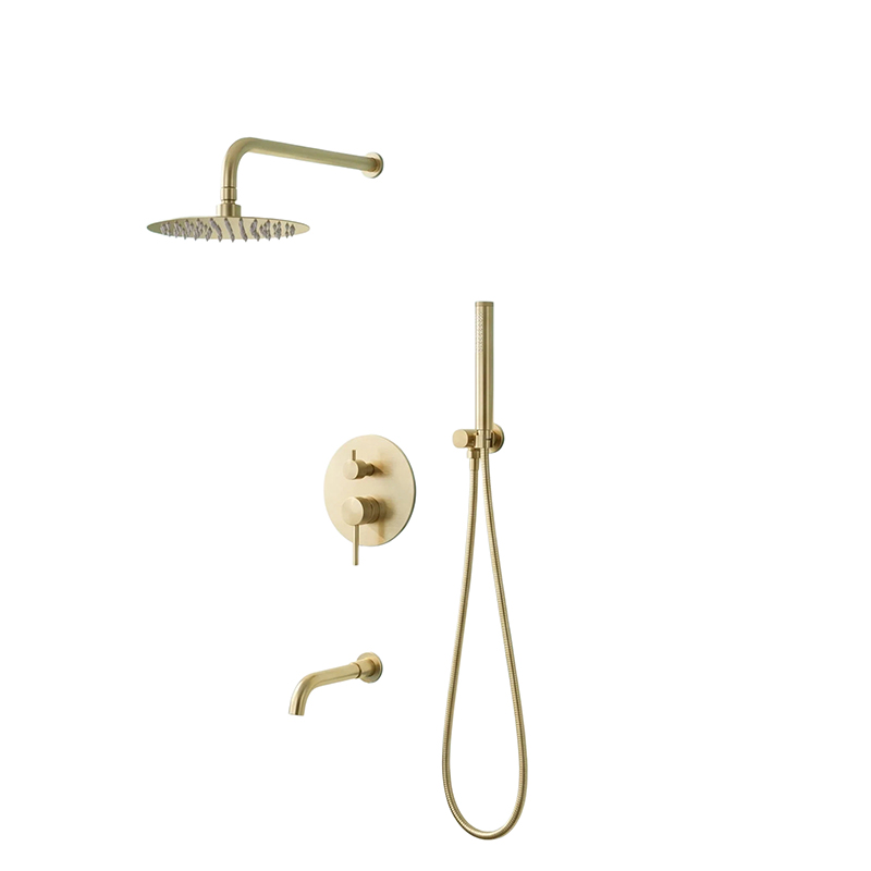 Three-Function Built-in Shower System