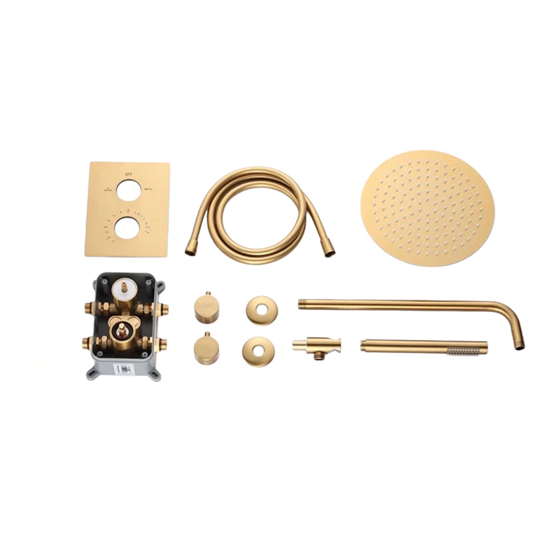 Three-Function Built-in Shower System